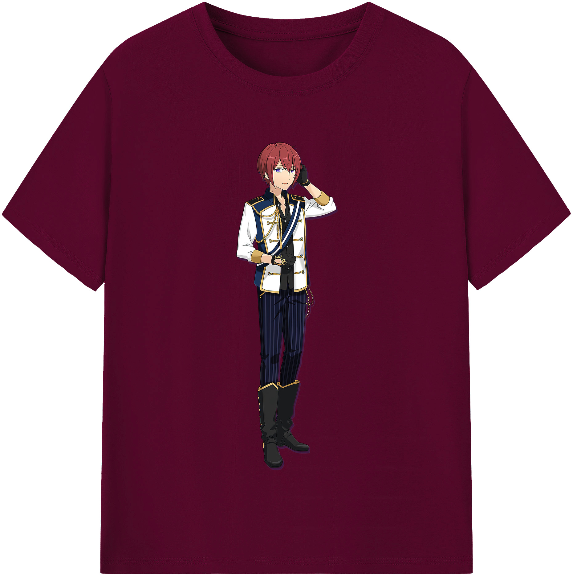 （画像用） あんさんぶるスターズ! Ensemble Stars レディースカジュアルプリントTシャツ（綿100％）